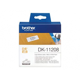 Cartuccia Brother DK11208 per  Brother P-Touch QL1000 1050 1060