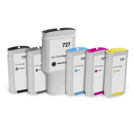 Black Photo Compa Hp Designjet T1500,T2500,T920-130Ml